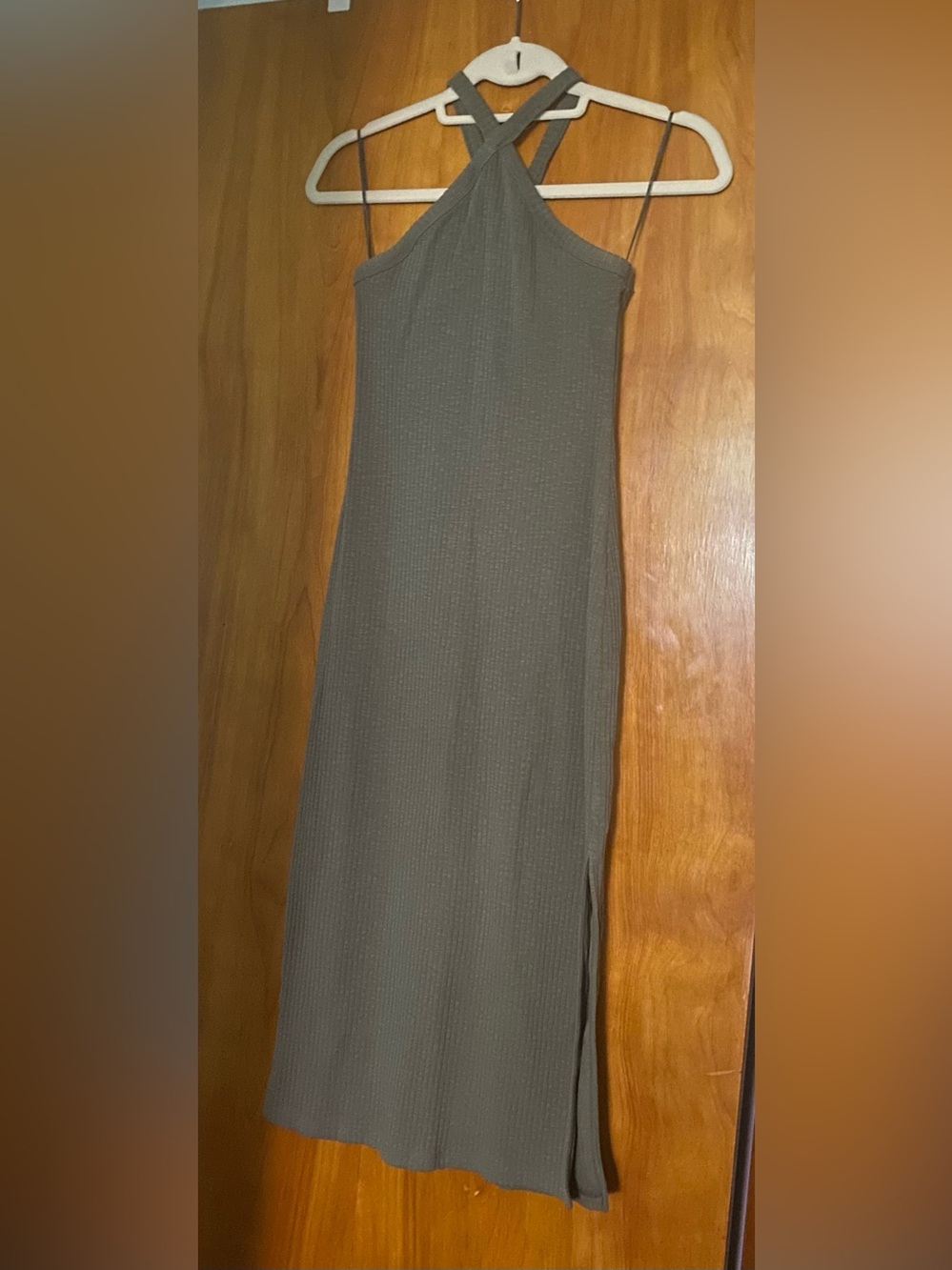 Women's Cross-Back Midi Dress